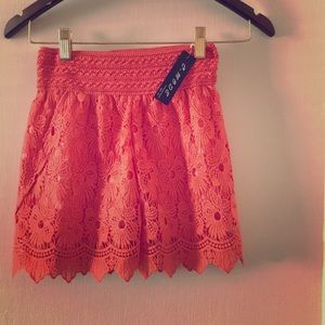 Lace shorts